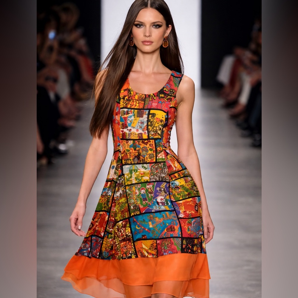 Marc Jacobs SILK Midi Dress